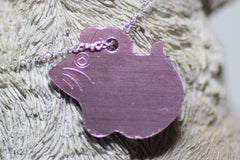 Personalised Engraved pet tag Small Mouse tag