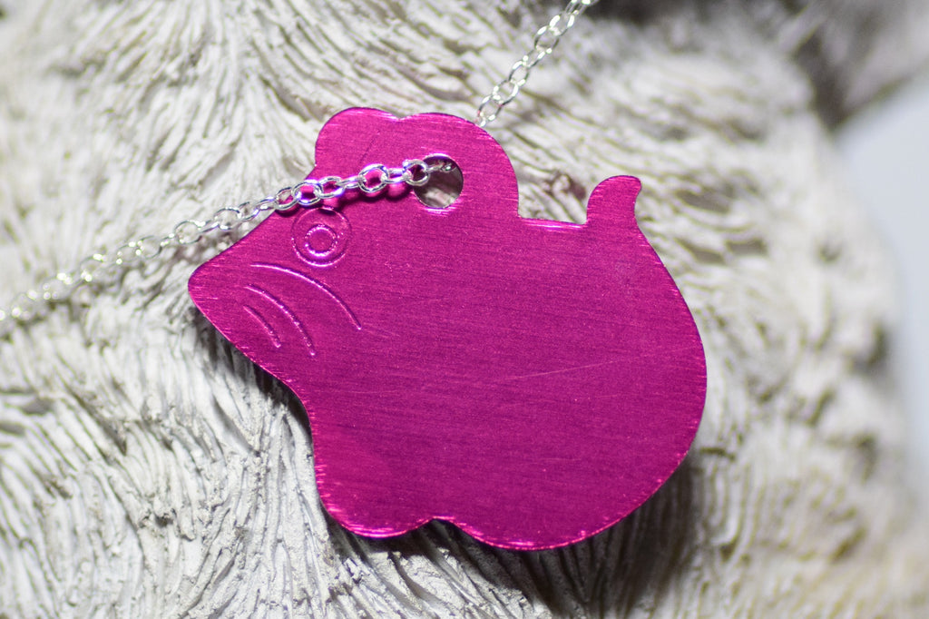 Personalised Engraved pet tag Small Mouse tag