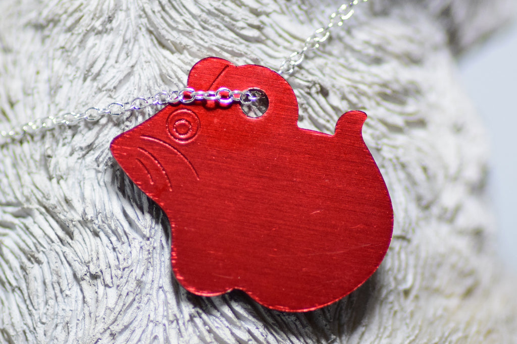 Personalised Engraved pet tag Small Mouse tag