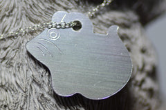 Personalised Engraved pet tag Small Mouse tag