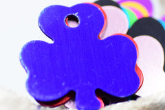 Personalised Engraved pet tag Shamrock Tag