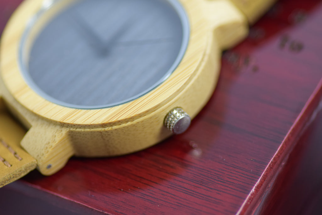 Wood Watch Engraved Personalised Shades