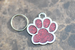 Personalised Engraved pet tag Large Diamond Pet Tag