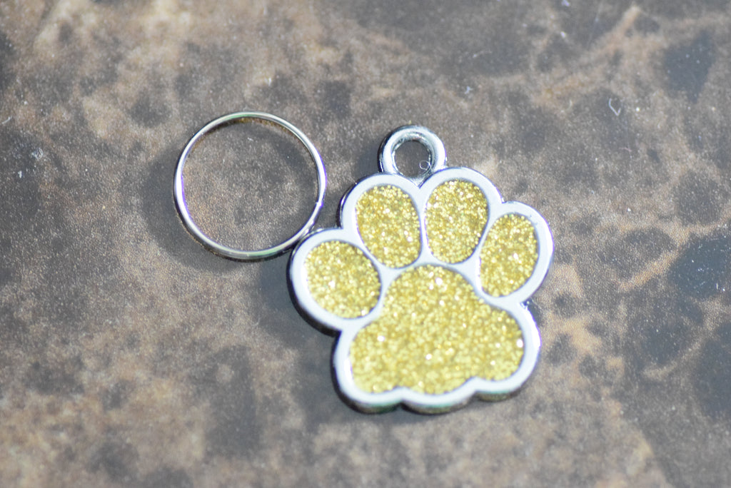 Personalised Engraved pet tag Large Diamond Pet Tag