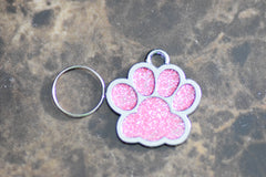 Personalised Engraved pet tag Large Diamond Pet Tag