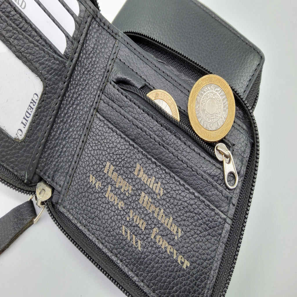 personalised wallet, engraved wallet, custom wallet, leather cowhide leather wallet, personalized wallet, anniversary gift for him, gift for grandad, gift for boyfriend, give for son. Christmas gift for him, father’s day gift, birthday gift for him,