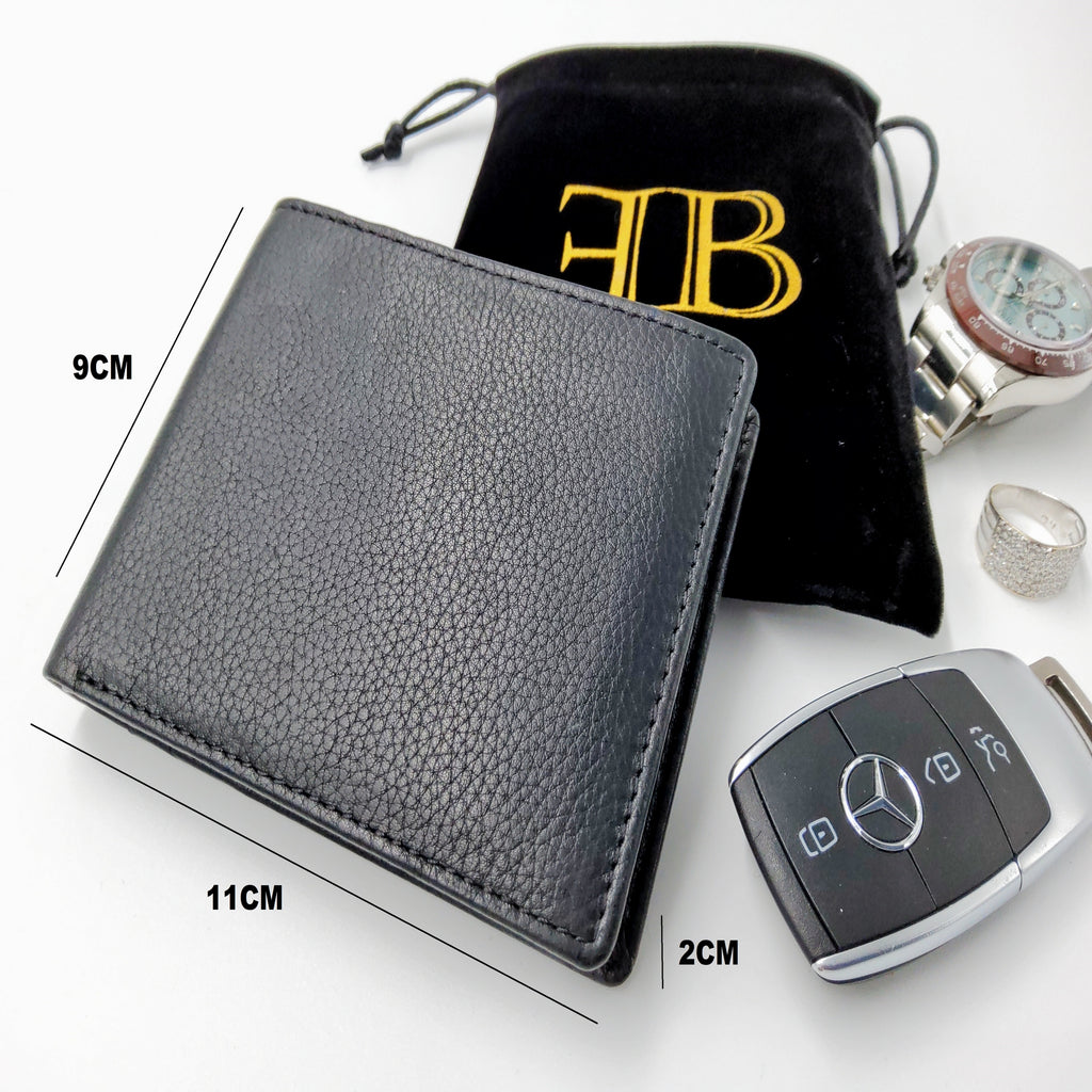 Mens wallet personalised wallet gift for him real leather wallet fathers day gift engraved wallet