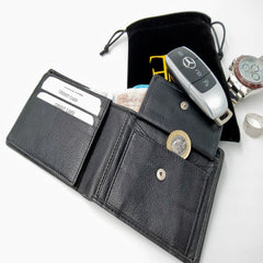 Mens wallet personalised wallet gift for him real leather wallet fathers day gift engraved wallet