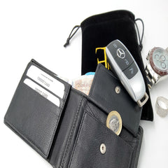 Mens wallet personalised wallet gift for him real leather wallet fathers day gift engraved wallet