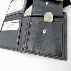 Mens wallet personalised wallet gift for him real leather wallet fathers day gift engraved wallet
