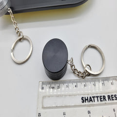 Keychain Metal kitchen whisker food crusher ice crusher 30mm diameter 15mm thick design 2 tier Image Picture engraving