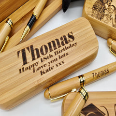 Wood Pen Engraved Image personalised engraved