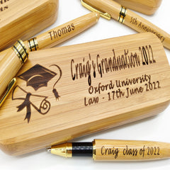 Wood Pen Engraved Image personalised engraved