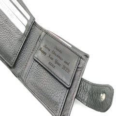 personalised wallet, engraved wallet, custom wallet, leather cowhide leather wallet, personalized wallet, anniversary gift for him, gift for grandad, gift for boyfriend, give for son. Christmas gift for him, father’s day gift, birthday gift for him,