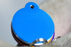 Personalised Engraved pet tag Bulb Tag