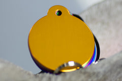 Personalised Engraved pet tag Bulb Tag