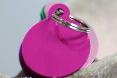 Personalised Engraved pet tag Small Bulb Tag