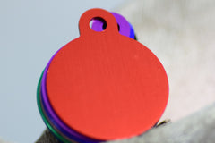 Personalised Engraved pet tag Small Bulb Tag