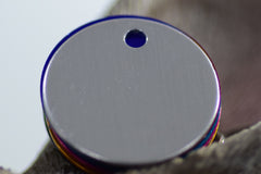 Personalised Engraved pet tag Circle Tag
