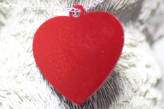 Personalised Engraved pet tag Large Heart Tag