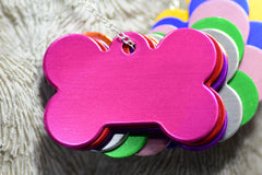 Personalised Engraved pet tag Small Bone Tag