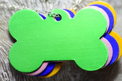 Personalised Engraved pet tag Small Bone Tag