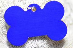 Personalised Engraved pet tag Small Bone Tag