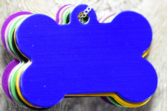 Personalised Engraved pet tag Large Bone Tag
