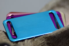 Personalised Engraved pet tag Large Rectangle Tag