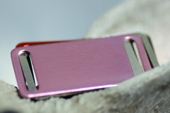 Personalised Engraved pet tag Large Rectangle Tag