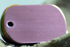 Personalised Engraved pet tag Large Oval Tag