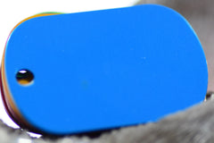 Personalised Engraved pet tag Large Oval Tag