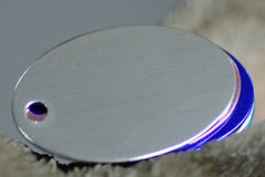 Personalised Engraved pet tag Large Round Tag