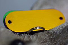 Personalised Engraved pet tag Large Long Tag