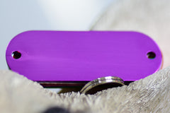 Personalised Engraved pet tag Large Long Tag