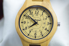 Wood Watch Engraved Personalised Complicated