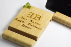 Phone tablet Holder Engraved Personalised custom phone tablet laser engraving