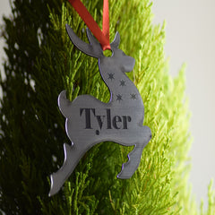 Christmas Baubles custom Engraved personalised Custom stocking filler Dear Bauble