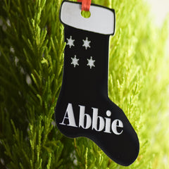 Christmas Baubles custom Engraved personalised Custom stocking filler Stocking Bauble