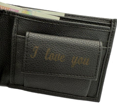 personalised wallet, engraved wallet, custom wallet, leather cowhide leather wallet, personalized wallet, anniversary gift for him, gift for grandad, gift for boyfriend, give for son. Christmas gift for him, father’s day gift, birthday gift for him,