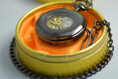 Pocket Watch engrraved personalised Automatic