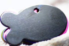 Personalised Engraved pet tag Fish Tag