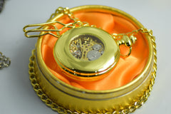 Pocket Watch engrraved personalised Automatic