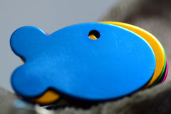 Personalised Engraved pet tag Fish Tag