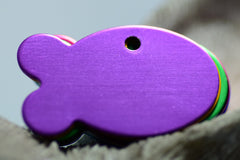 Personalised Engraved pet tag Fish Tag