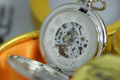 Pocket Watch engrraved personalised Automatic